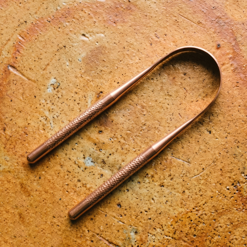 Raspador Lingual de Cobre